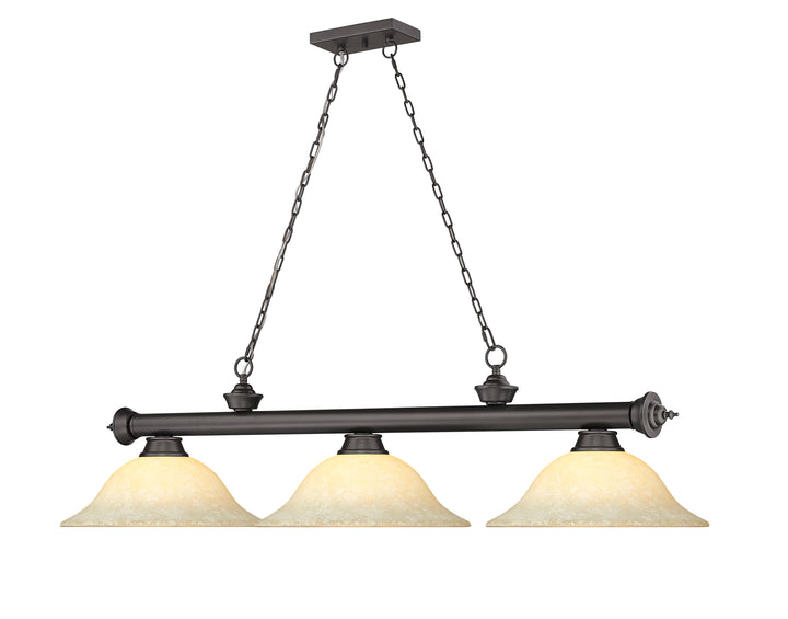 Cordon - 3 Light Billiard Light (2306-3BRZ-GM16)