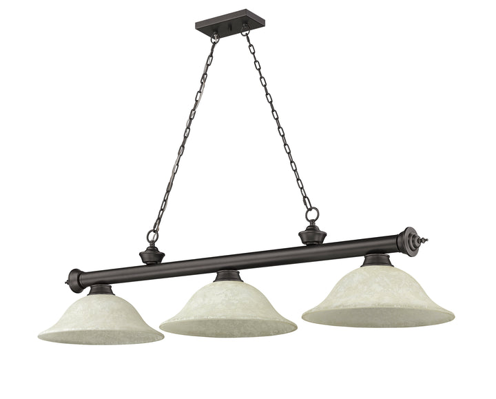Cordon - 3 Light Billiard Light (2306-3BRZ-GM16)