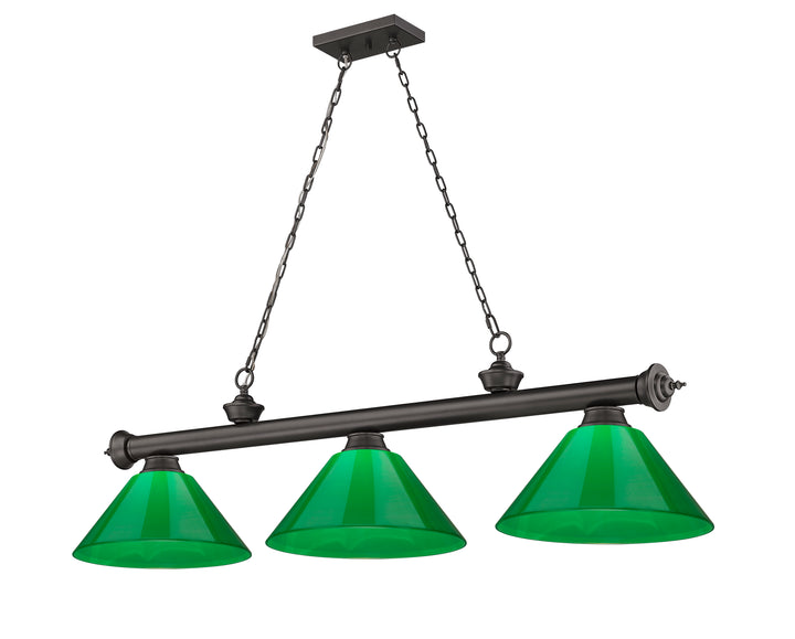 Cordon - 3 Light Billiard Light (2306-3BRZ)