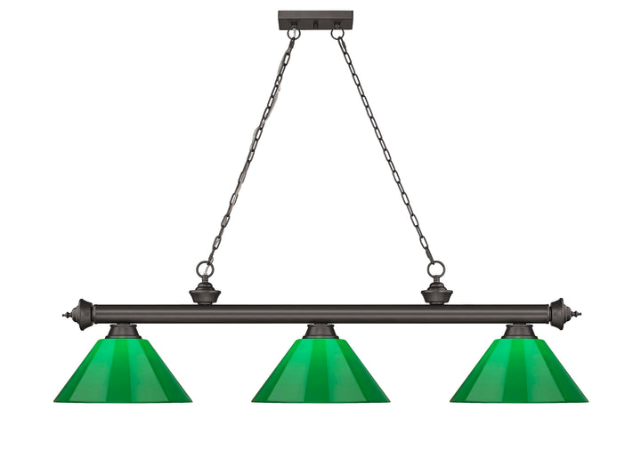 Cordon - 3 Light Billiard Light (2306-3BRZ)