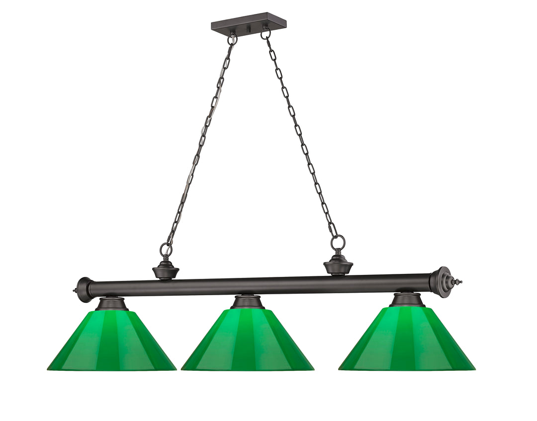 Cordon - 3 Light Billiard Light (2306-3BRZ)