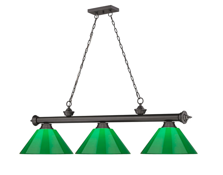 Cordon - 3 Light Billiard Light (2306-3BRZ)
