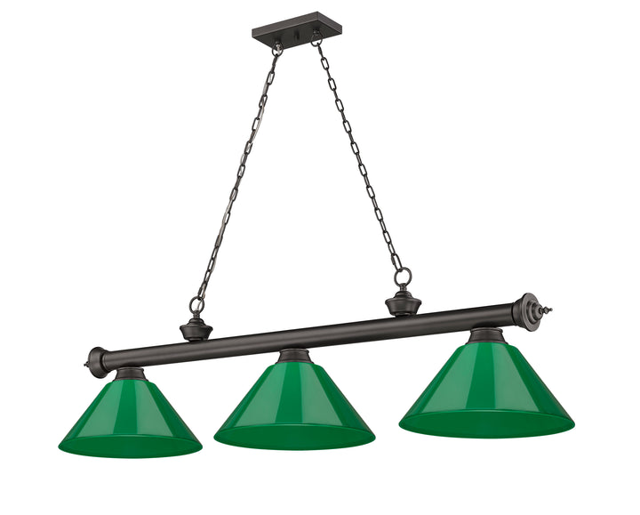 Cordon - 3 Light Billiard Light (2306-3BRZ)