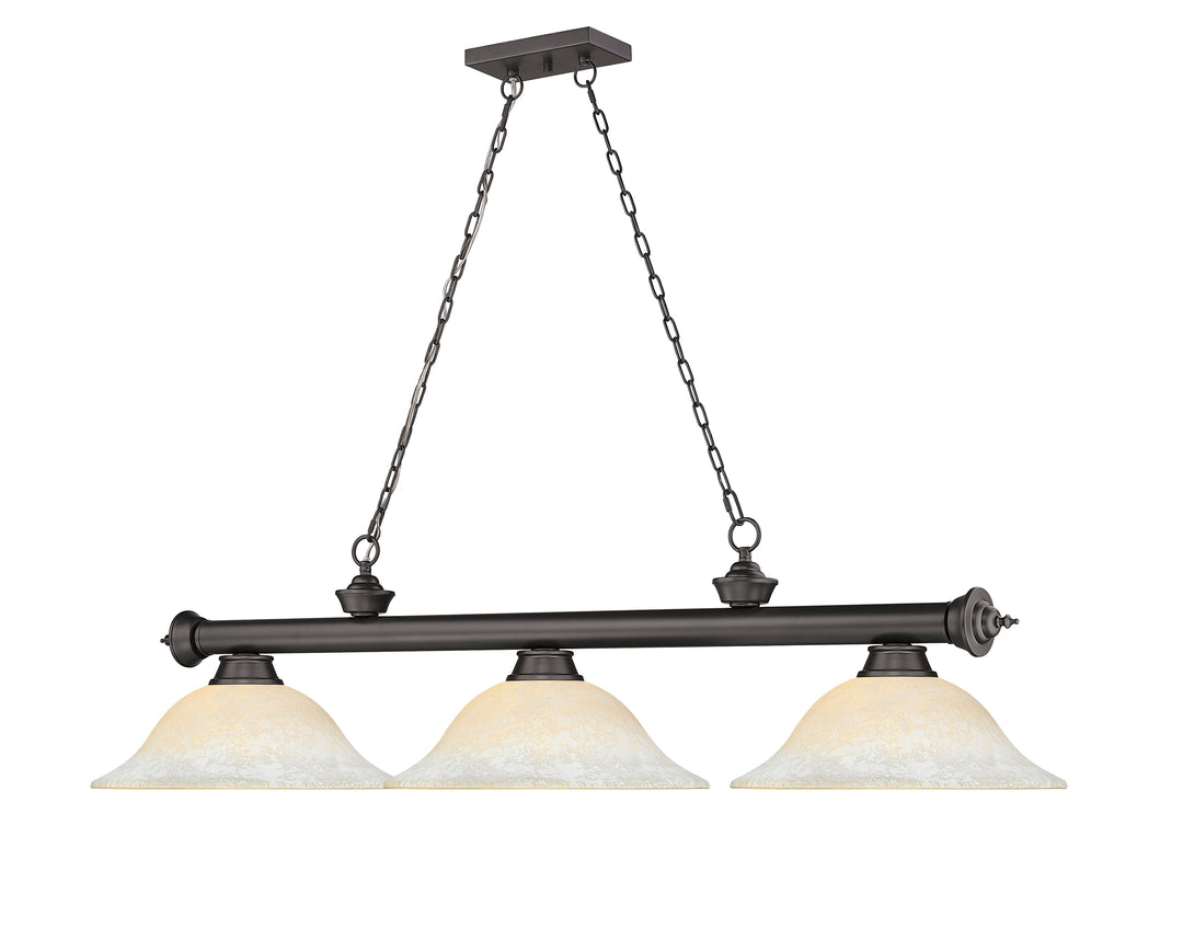 Cordon - 3 Light Billiard Light (2306-3BRZ-WM16)