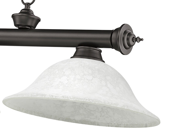 Cordon - 3 Light Billiard Light (2306-3BRZ-WM16)