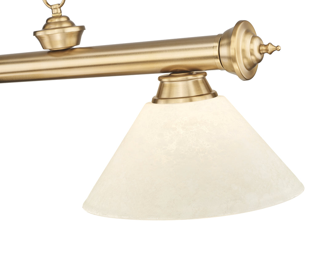 Cordon - 3 Light Billiard Light (2306-3HBR-AGM14)
