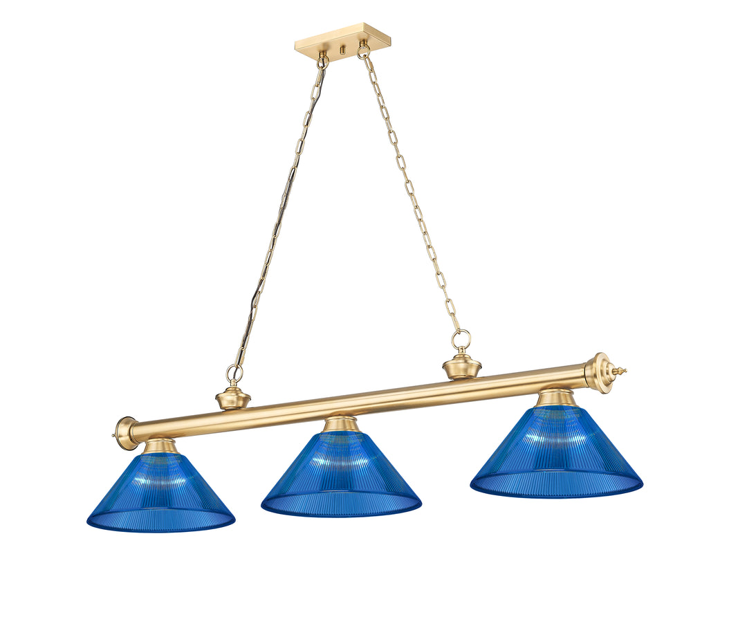 Cordon - 3 Light Billiard Light (2306-3HBR)