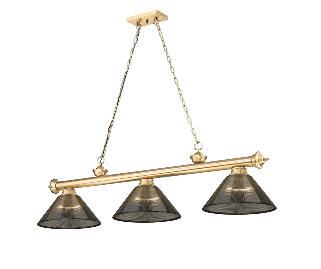 Cordon - 3 Light Billiard Light (2306-3HBR)