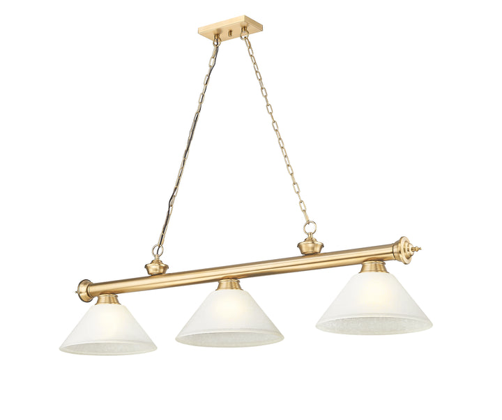 Cordon - 3 Light Billiard Light (2306-3HBR-AWL14)