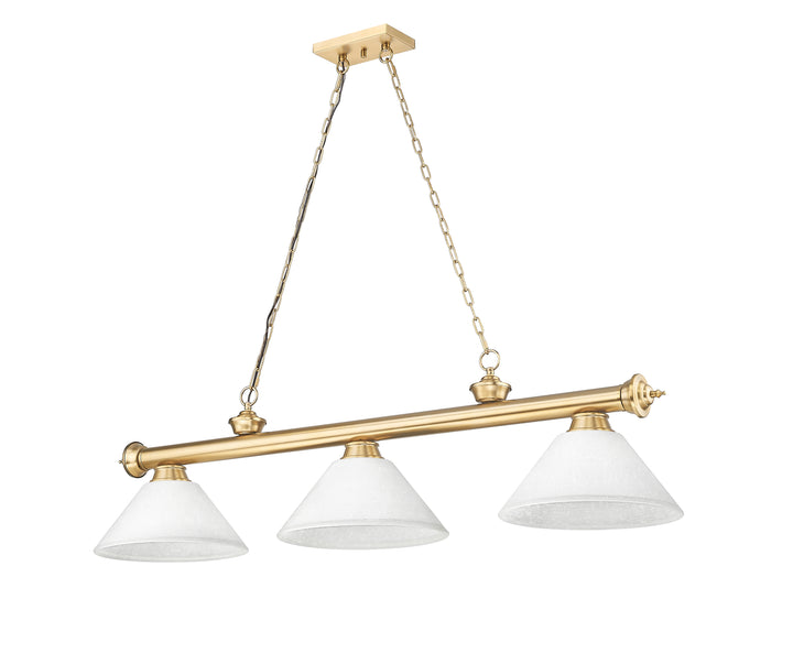 Cordon - 3 Light Billiard Light (2306-3HBR-AWL14)