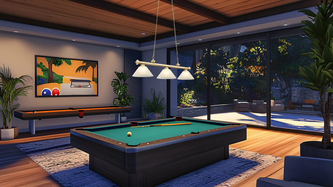 Cordon - 3 Light Billiard Light (2306-3HBR-AWL14)