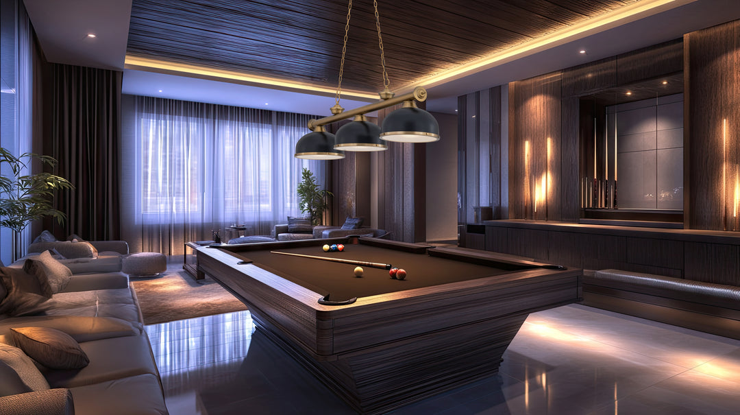 Cordon - 3 Light Billiard Light (2306-3HBR-D12MB+HBR)