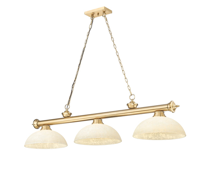 Cordon - 3 Light Billiard Light (2306-3HBR-DGM14)