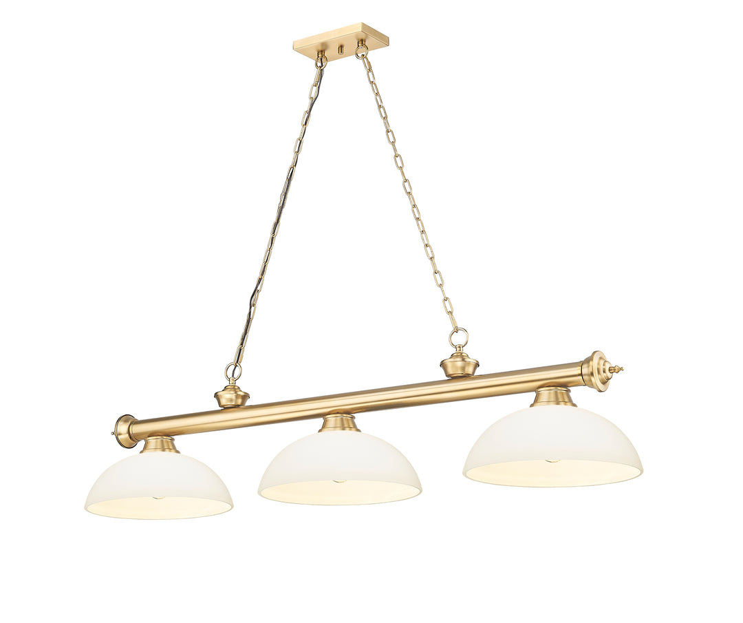 Cordon - 3 Light Billiard Light (2306-3HBR-DMO14)