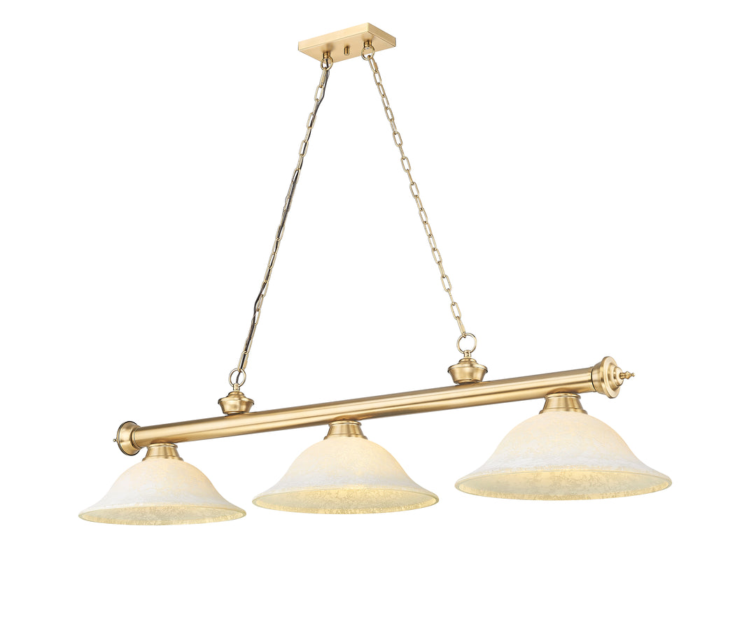 Cordon - 3 Light Billiard Light (2306-3HBR-GM16)