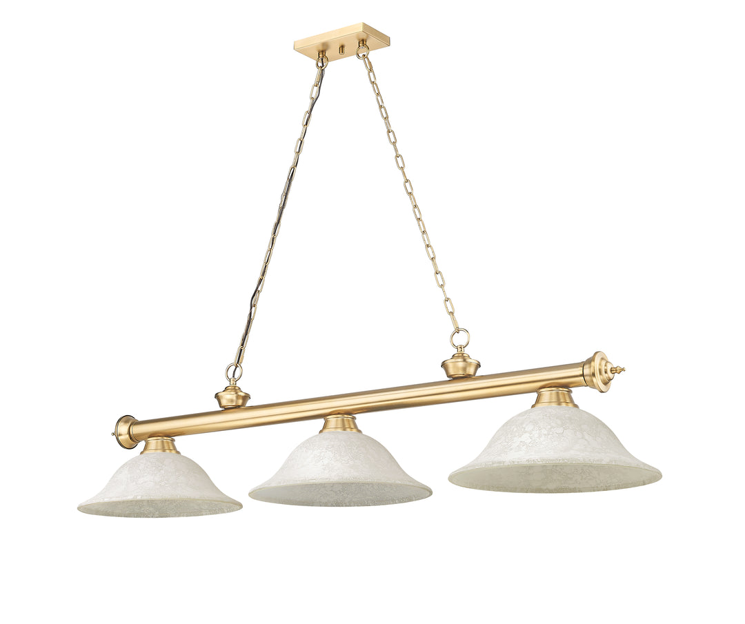 Cordon - 3 Light Billiard Light (2306-3HBR-GM16)