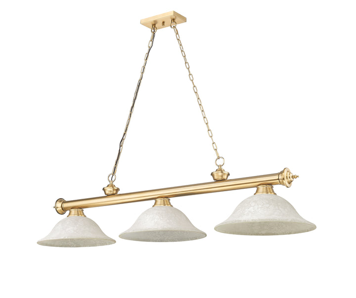 Cordon - 3 Light Billiard Light (2306-3HBR-GM16)