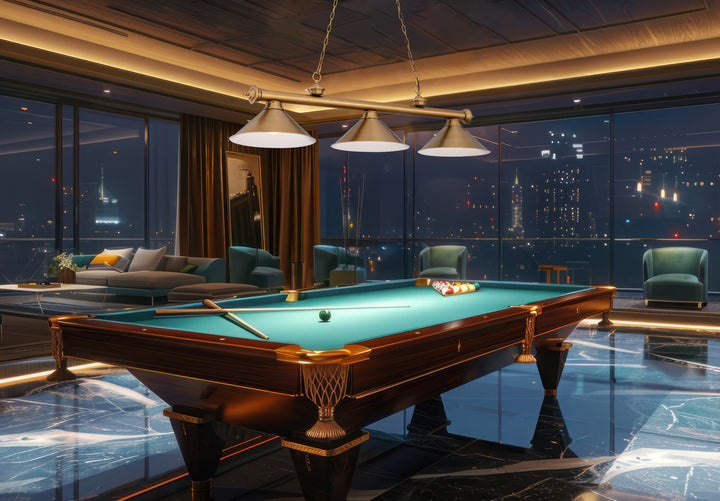Cordon - 3 Light Billiard Light (2306-3HBR-HBR15)