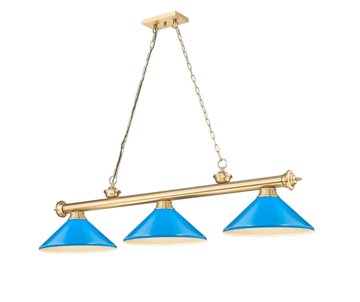 Cordon - 3 Light Billiard Light (2306-3HBR)