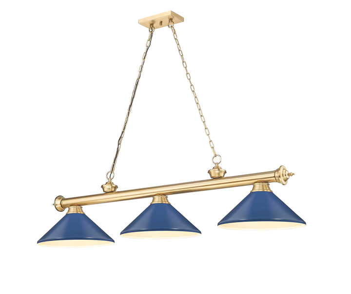 Cordon - 3 Light Billiard Light (2306-3HBR)