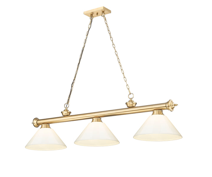 Cordon - 3 Light Billiard Light (2306-3HBR)