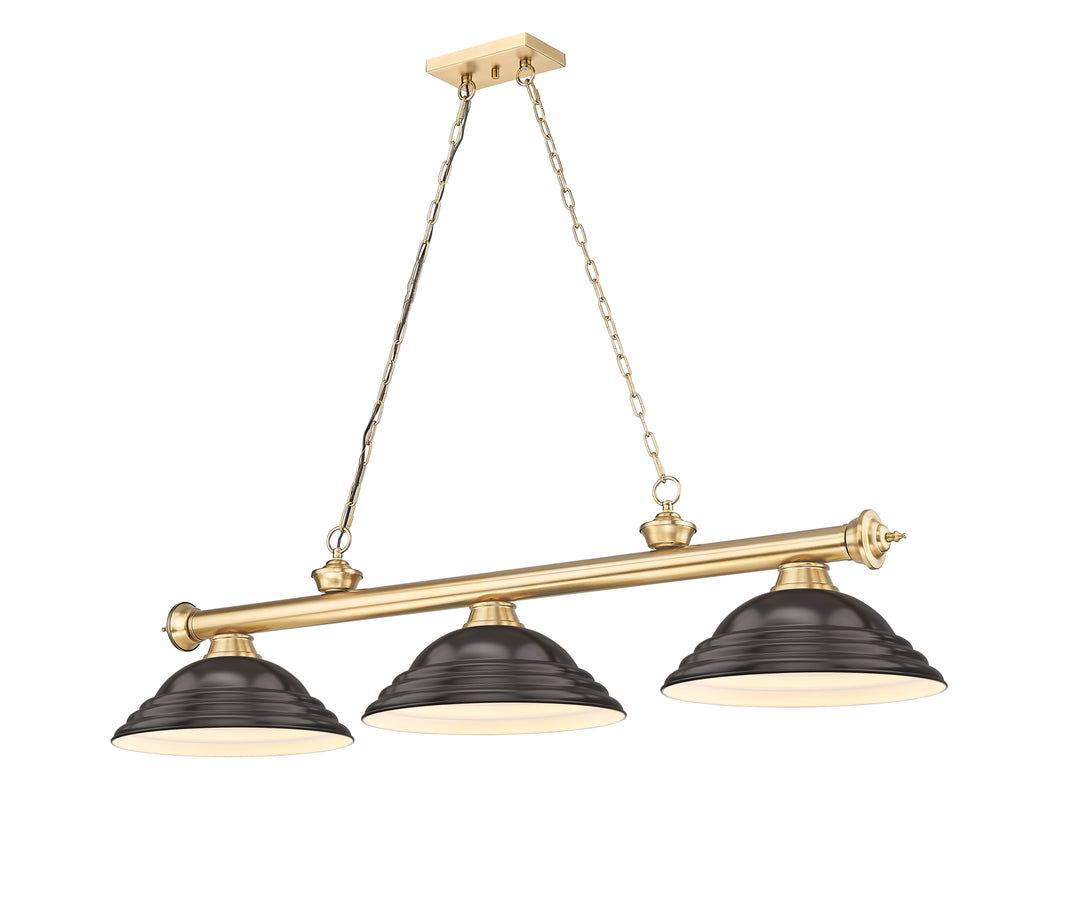 Cordon - 3 Light Billiard Light (2306-3HBR)