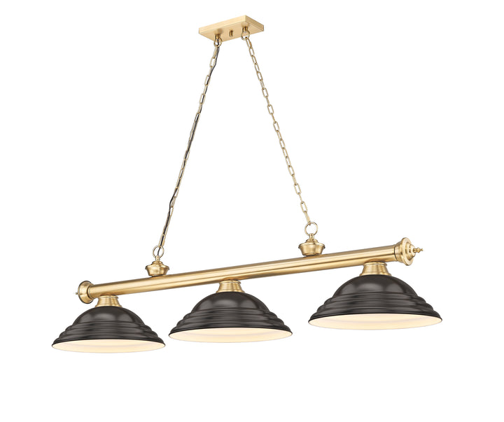 Cordon - 3 Light Billiard Light (2306-3HBR)