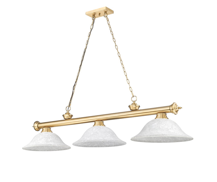 Cordon - 3 Light Billiard Light (2306-3HBR-WM16)