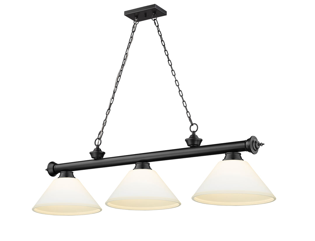 Cordon - 3 Light Billiard Light (2306-3MB-AMO14)