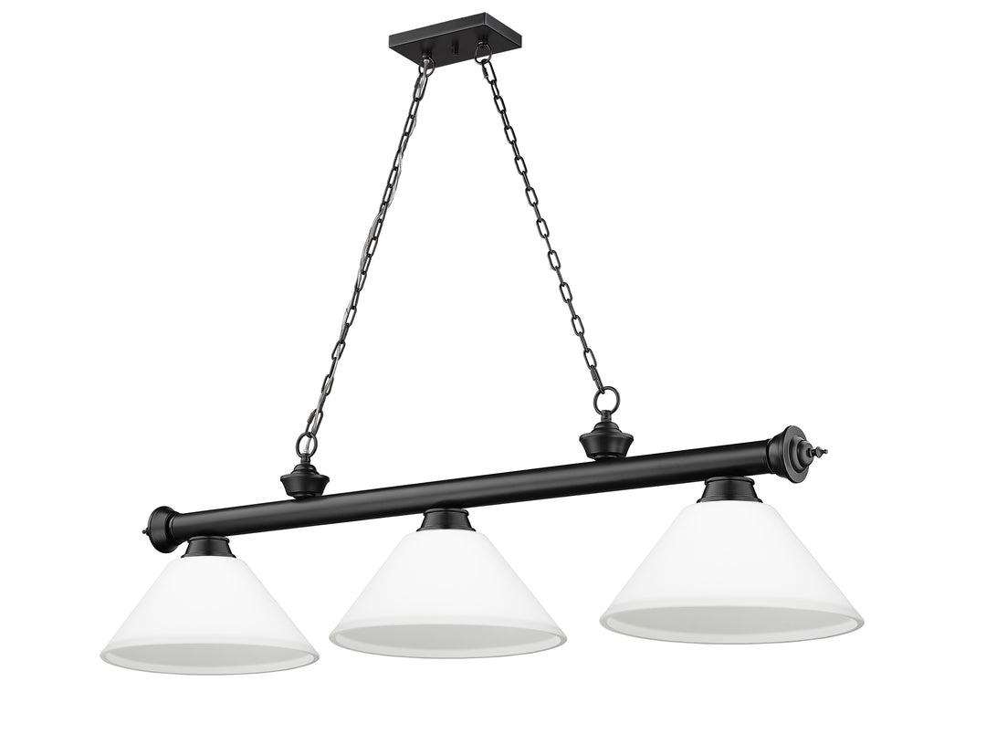 Cordon - 3 Light Billiard Light (2306-3MB-AMO14)