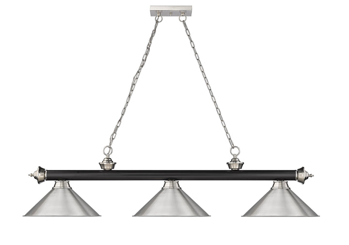 Cordon - 3 Light Billiard Light (2306-3MB-BN-BN15)