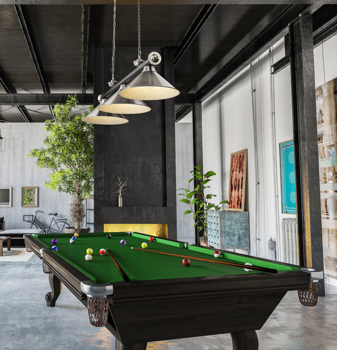Cordon - 3 Light Billiard Light (2306-3MB-BN-BN15)