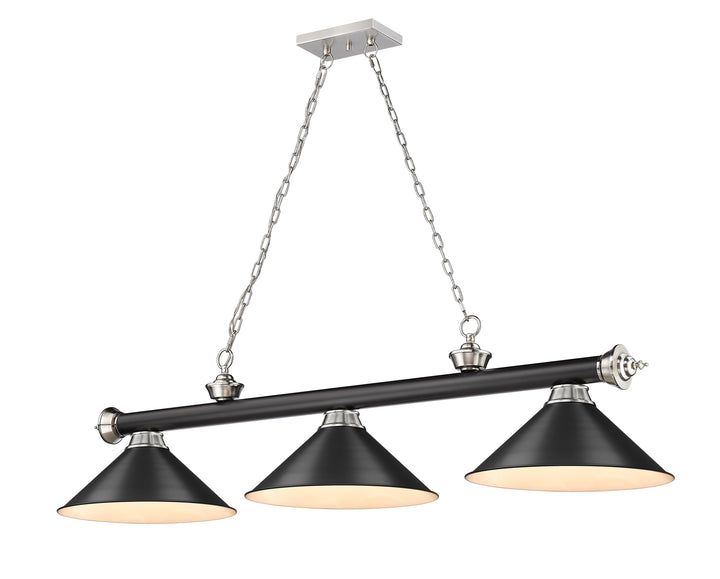 Cordon - 3 Light Billiard Light (2306-3MB-BN-MB15)