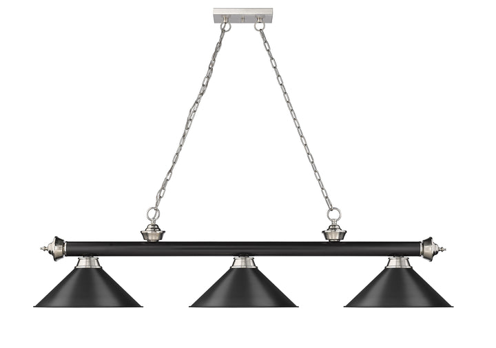 Cordon - 3 Light Billiard Light (2306-3MB-BN-MB15)