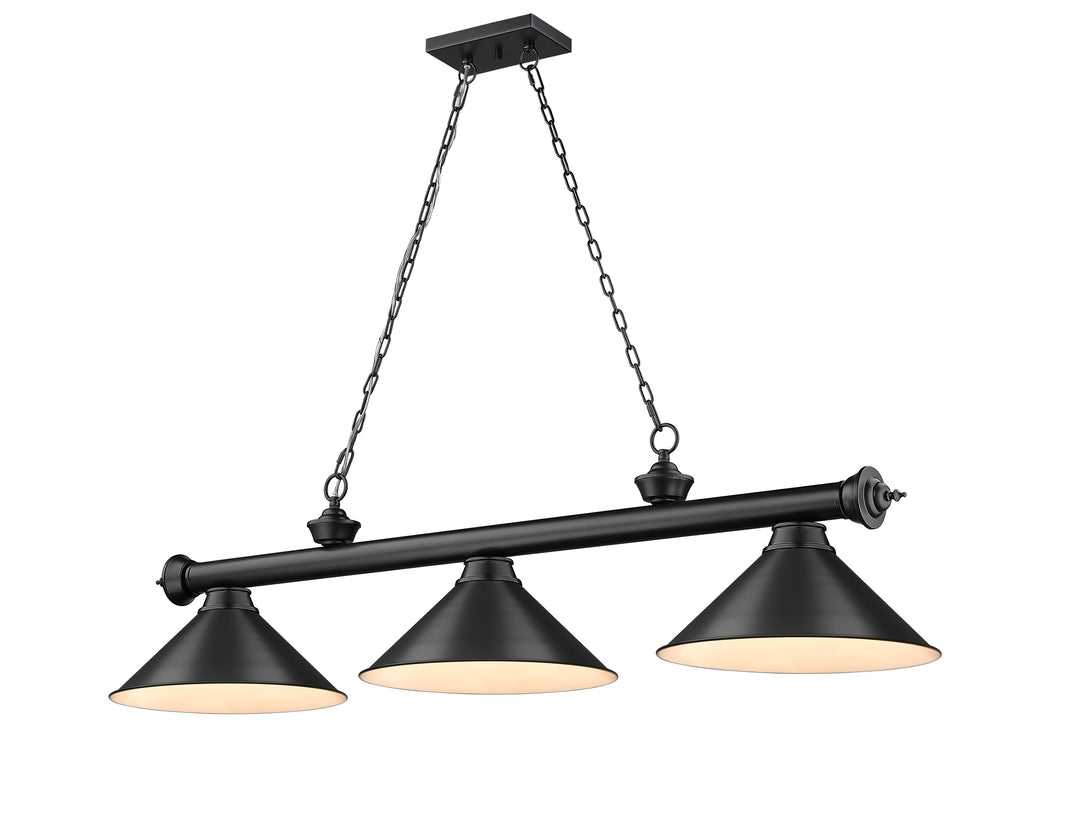 Cordon - 3 Light Billiard Light (2306-3MB-MB15)