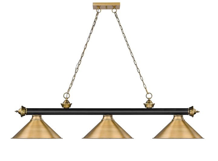 Cordon - 3 Light Billiard Light (2306-3MB-RB-RB15)