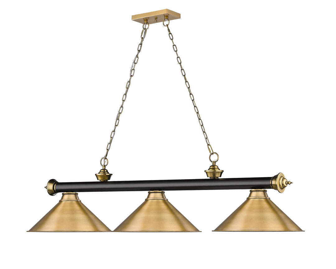 Cordon - 3 Light Billiard Light (2306-3MB-RB-RB15)