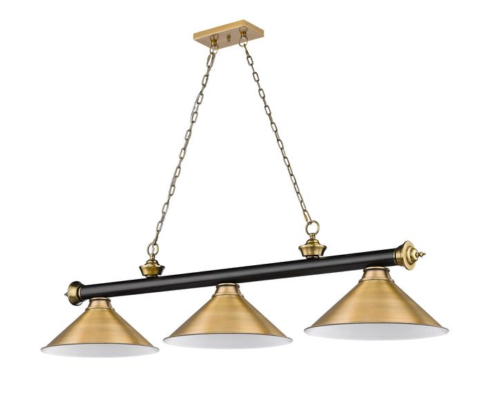 Cordon - 3 Light Billiard Light (2306-3MB-RB-RB15)