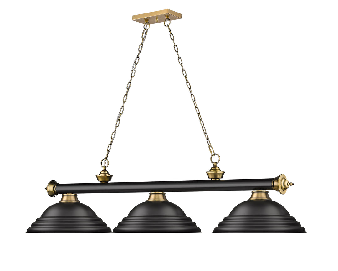 Cordon - 3 Light Billiard Light (2306-3MB-RB)