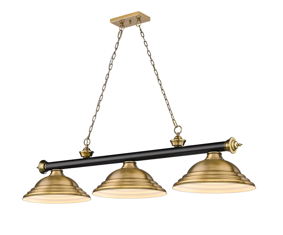 Cordon - 3 Light Billiard Light (2306-3MB-RB)