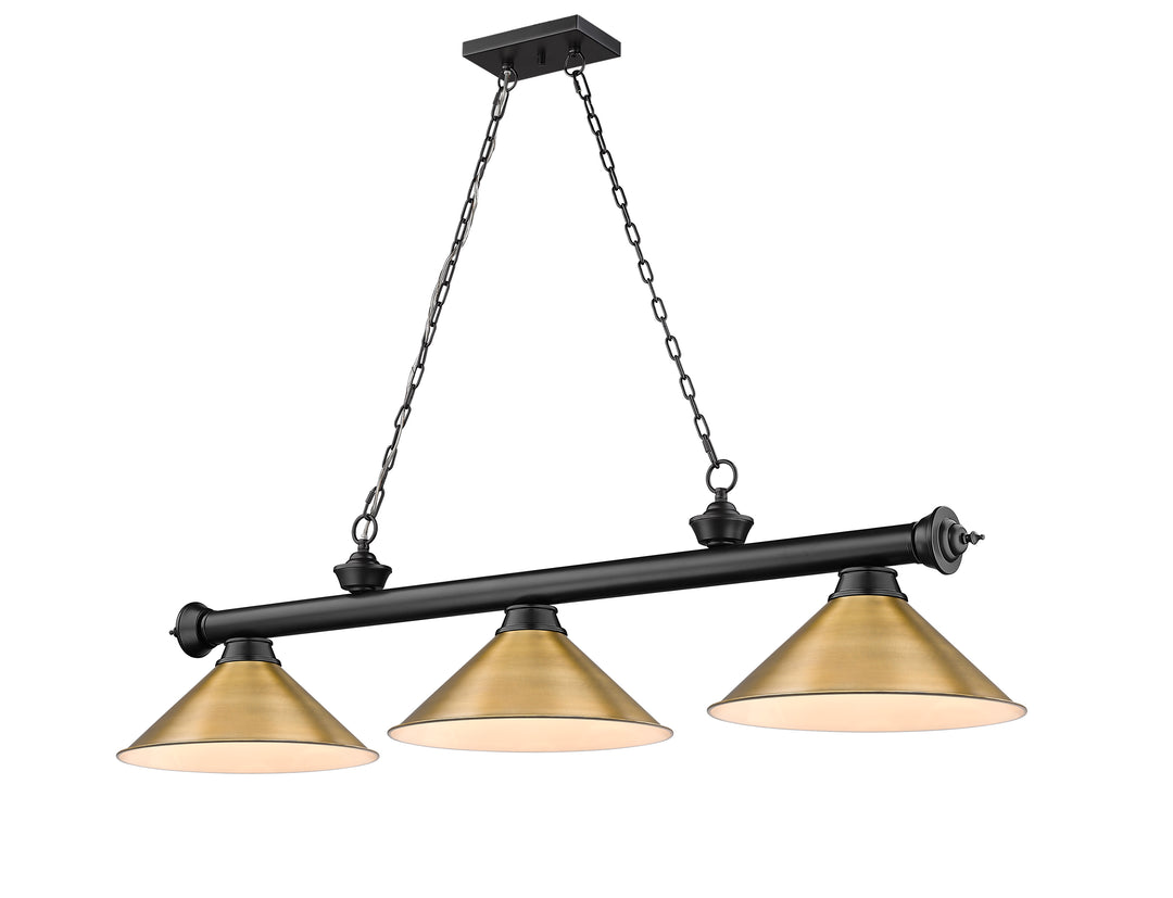 Cordon - 3 Light Billiard Light (2306-3MB-RB15)
