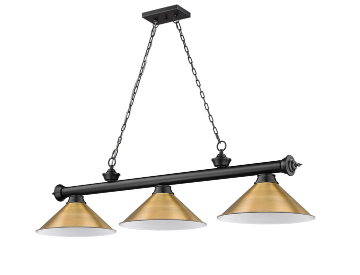 Cordon - 3 Light Billiard Light (2306-3MB-RB15)