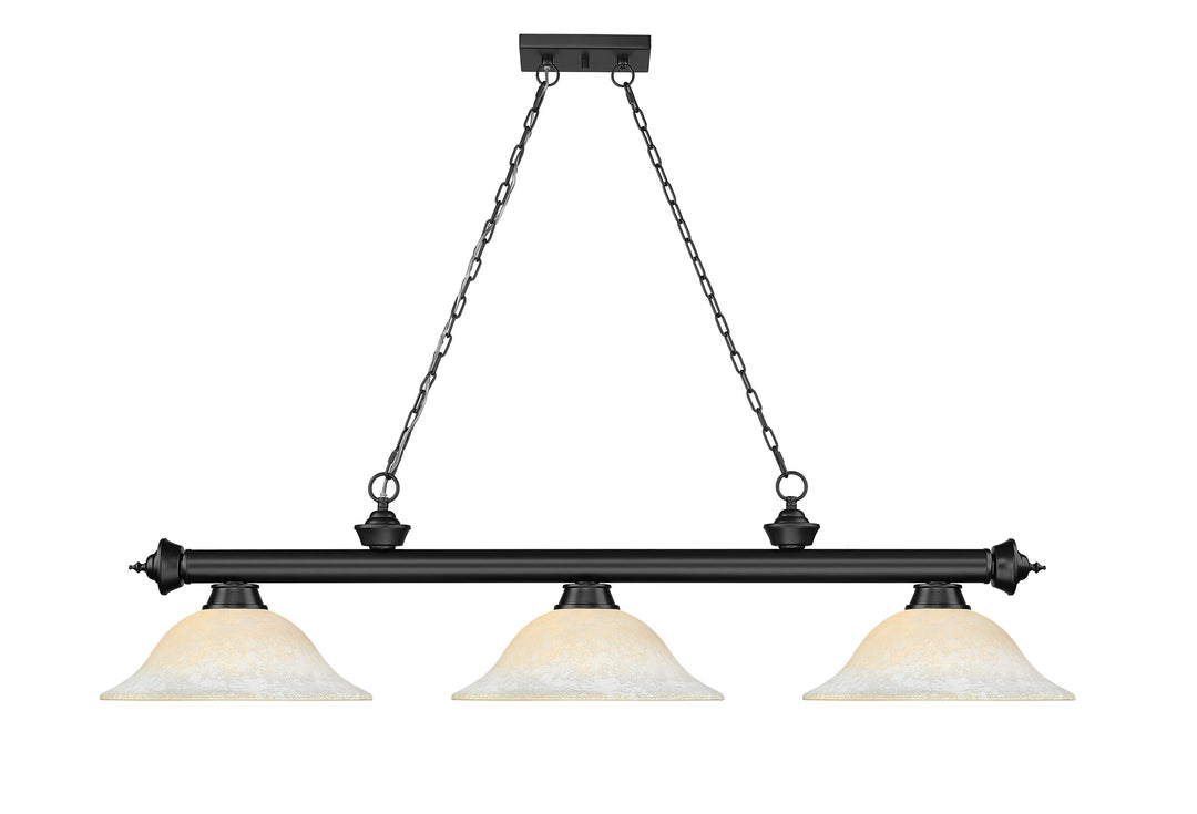 Cordon - 3 Light Billiard Light (2306-3MB-WM16)