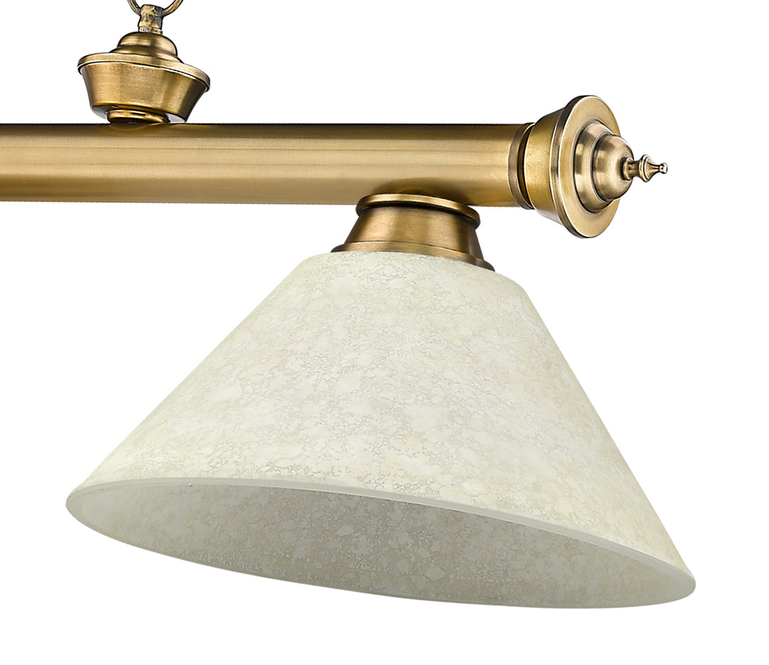 Cordon - 3 Light Billiard Light (2306-3RB-AGM14)