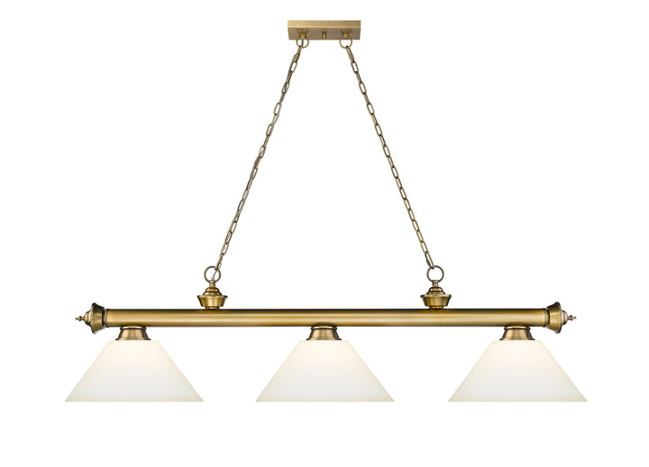Cordon - 3 Light Billiard Light (2306-3RB-AMO14)