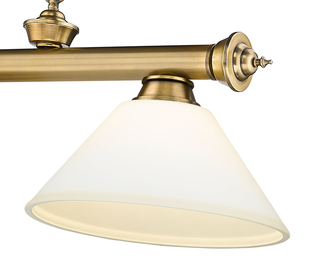 Cordon - 3 Light Billiard Light (2306-3RB-AMO14)