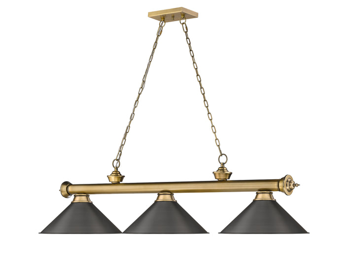 Cordon - 3 Light Billiard Light (2306-3RB-BRZ15)