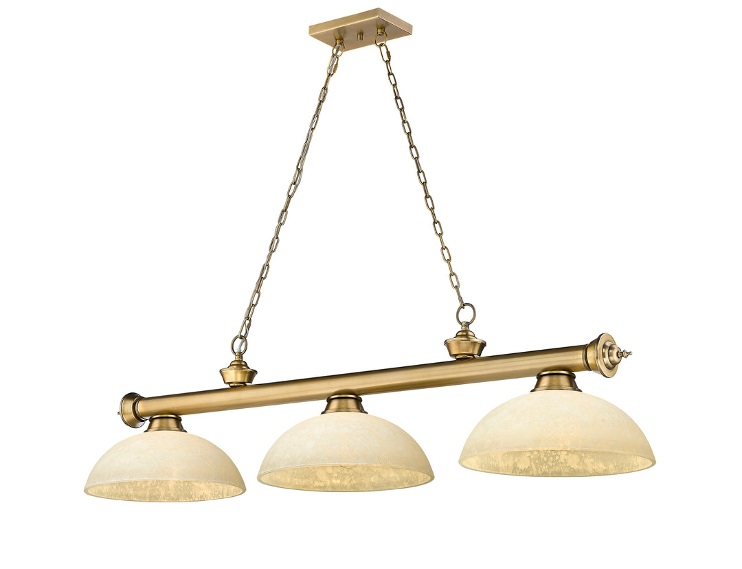 Cordon - 3 Light Billiard Light (2306-3RB-DGM14)