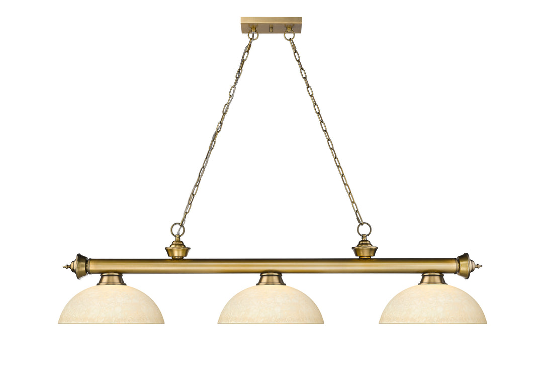 Cordon - 3 Light Billiard Light (2306-3RB-DGM14)