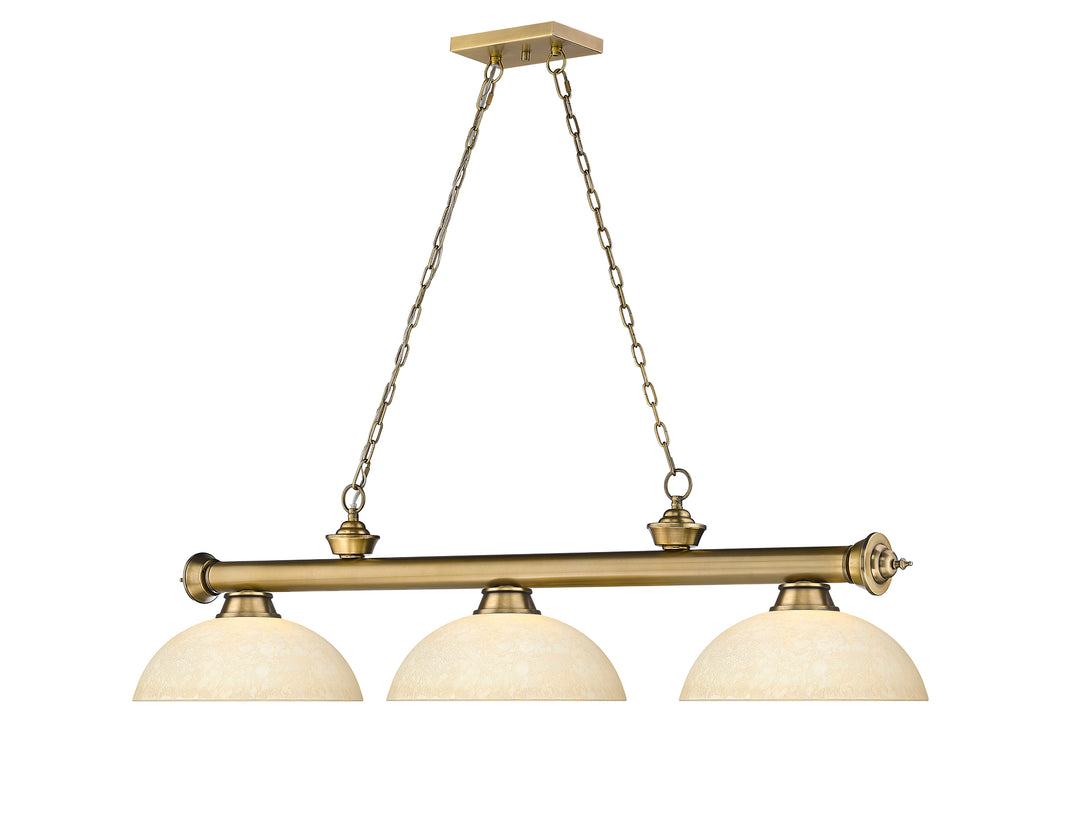Cordon - 3 Light Billiard Light (2306-3RB-DGM14)